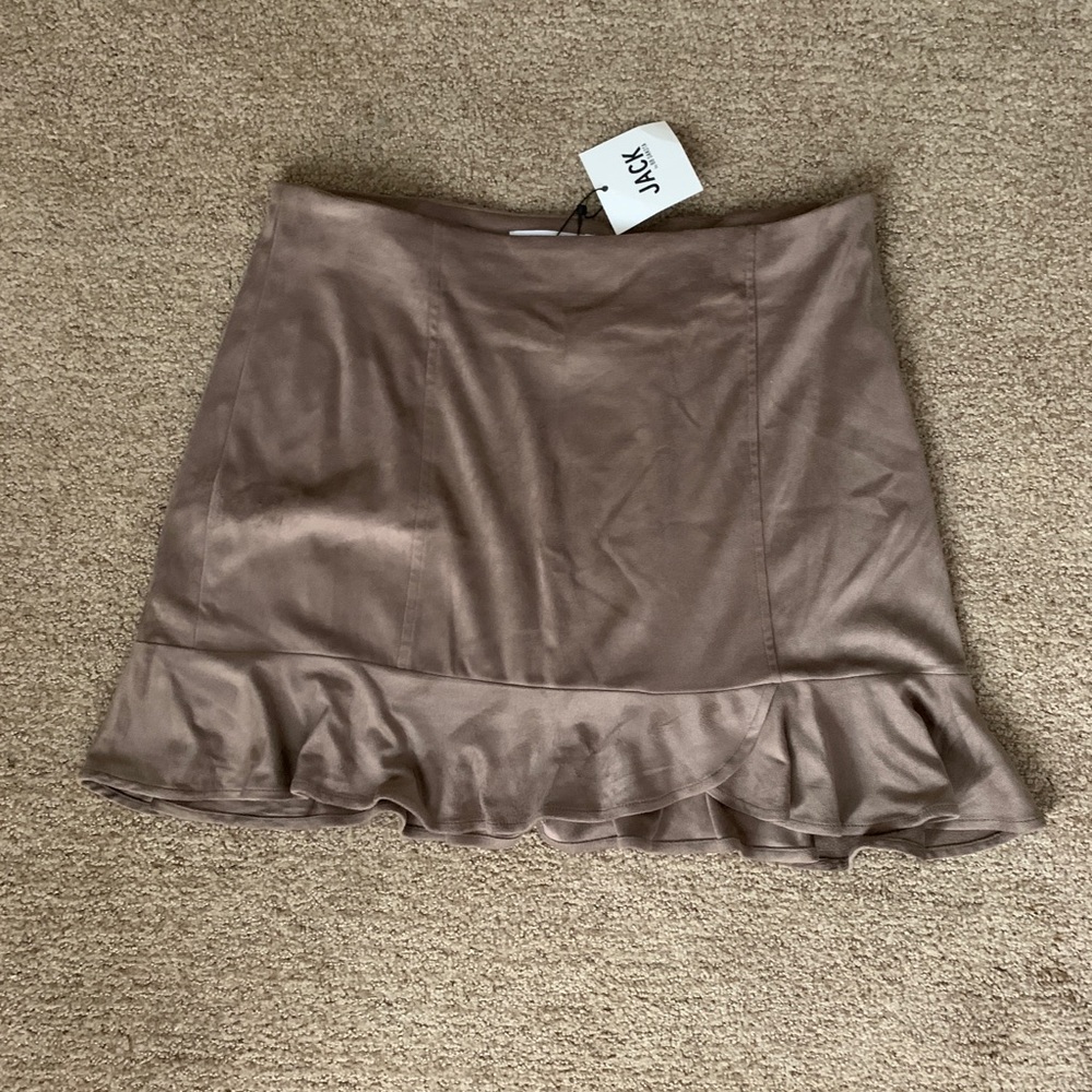 BB Dakota suede skirt